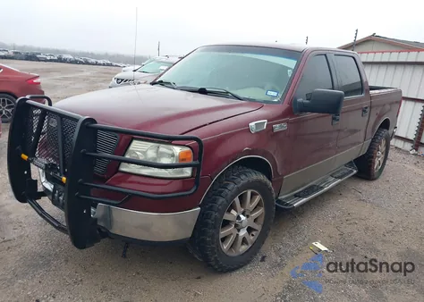 2005 Ford F-150 Lariat/Xlt из США, поврежденный, VIN 1FTPW12565FA23850
